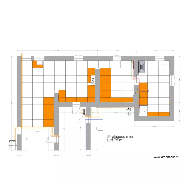 plaques iso 84. Plan de 