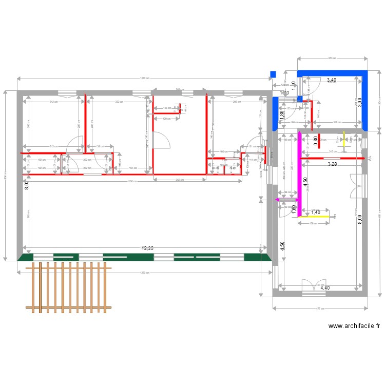 MAISON finie avec doublage et cloisons 6 Côtes. Plan de 0 pièce et 0 m2