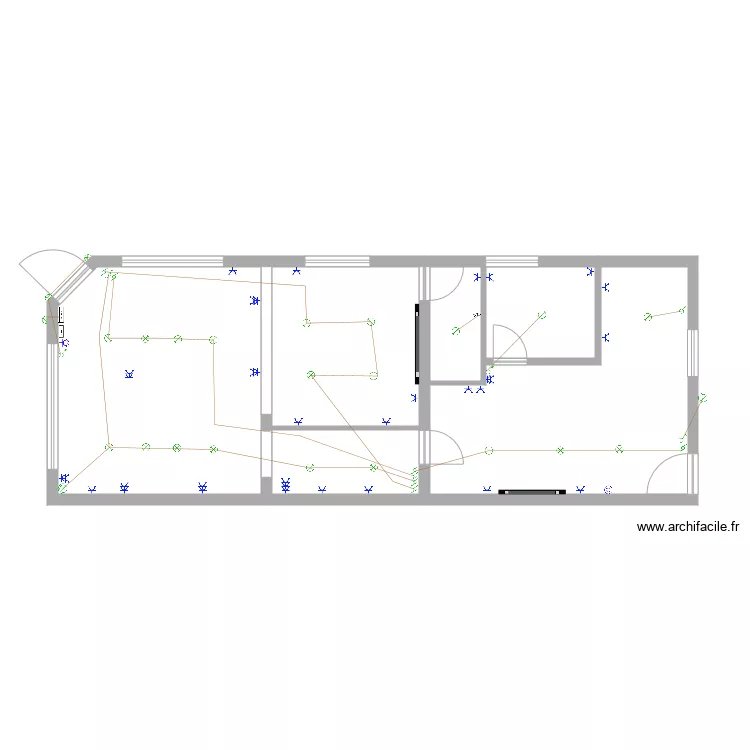 friterie Gendebien. Plan de 