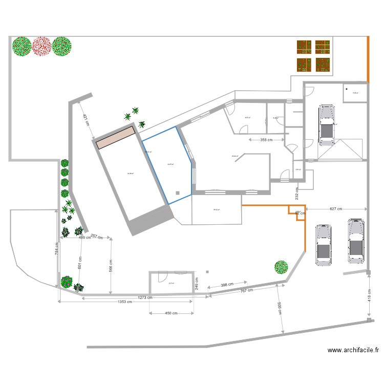 Aménagement parking V2. Plan de 0 pièce et 0 m2