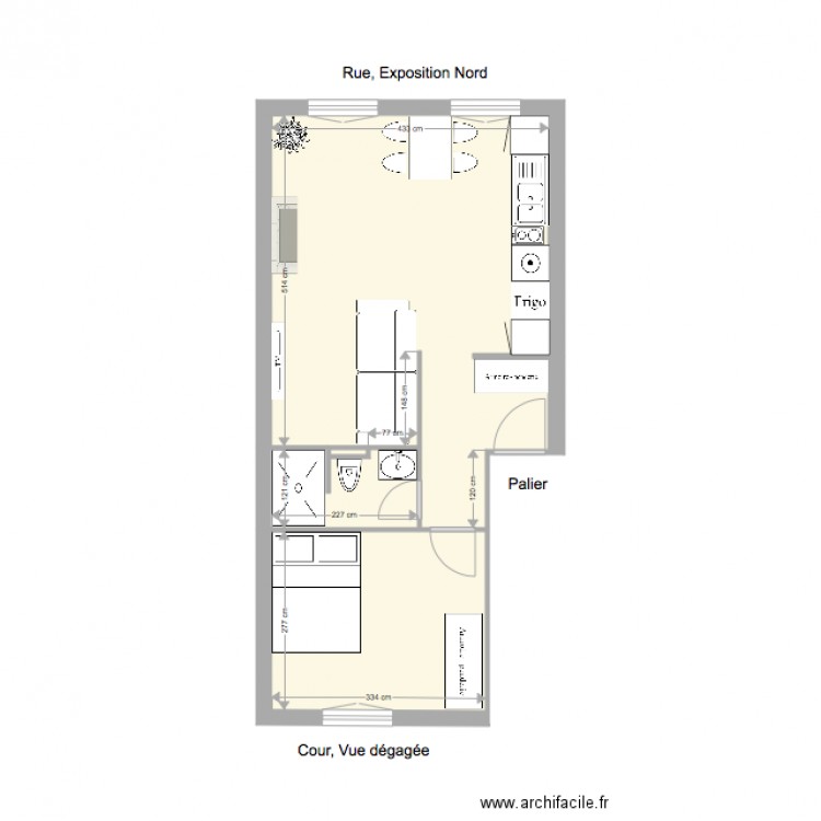 102 OBERKAMPF. Plan de 0 pièce et 0 m2