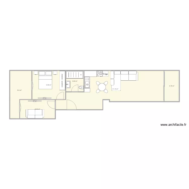 enrique gamen promenade. Plan de 
