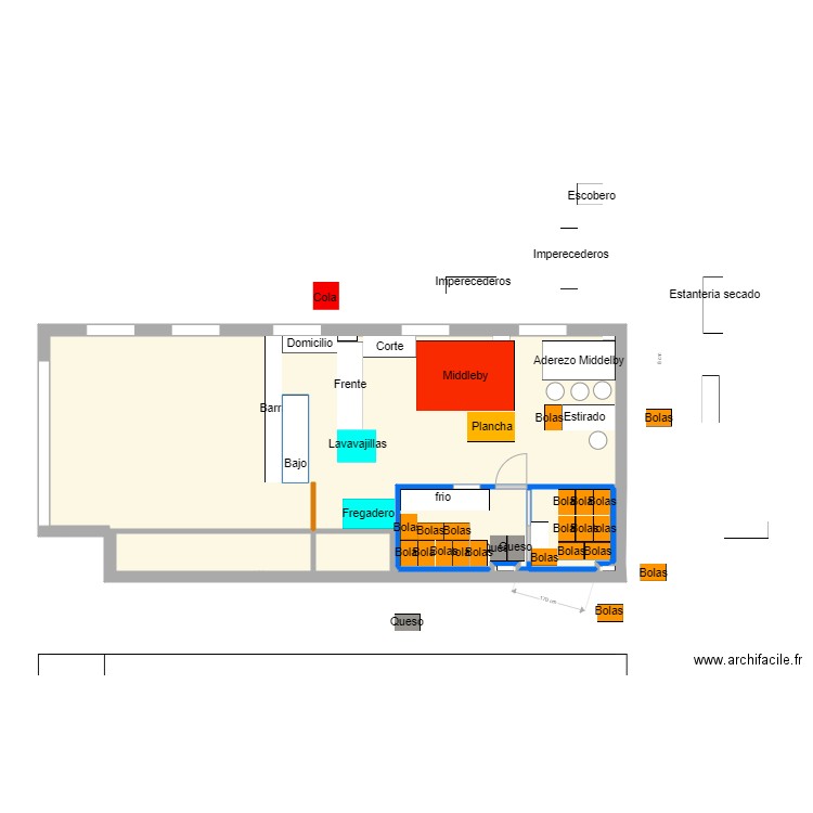 Puerto Modelo 1. Plan de 0 pièce et 0 m2