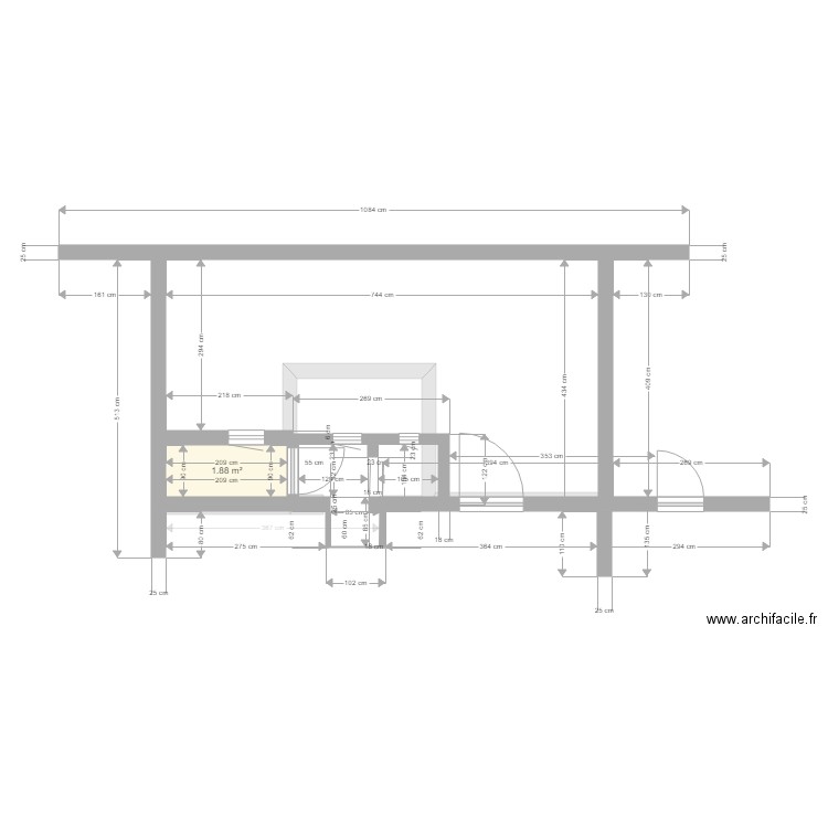 EXTENSION DEF. Plan de 0 pièce et 0 m2