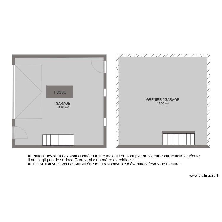 BI 6378 GARAGE R. Plan de 0 pièce et 0 m2