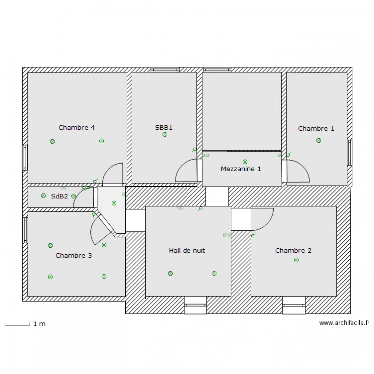 GV14-Niveau1. Plan de 0 pièce et 0 m2