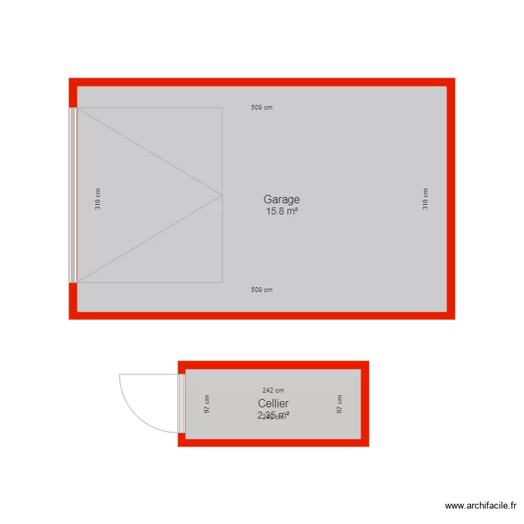 BI 6081 annexes c&ocirc;t&eacute;es. Plan de 