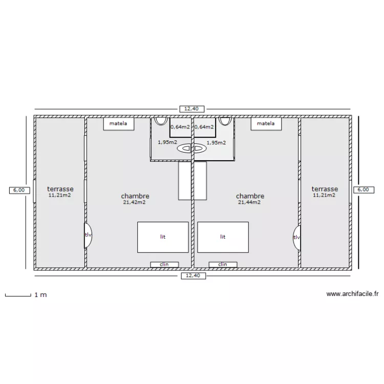 hotel. Plan de hotel. Plan de