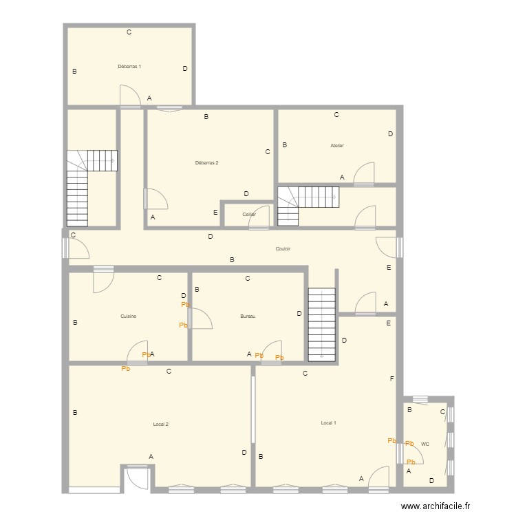 Croquis SCHNEIDER . Plan de 0 pièce et 0 m2