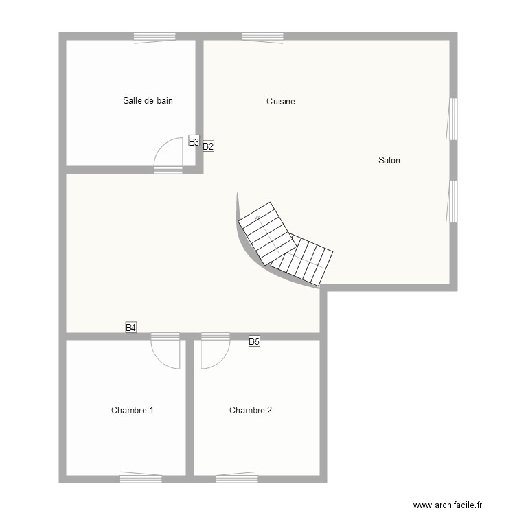 Jean Yves 1er Etage. Plan de 0 pièce et 0 m2