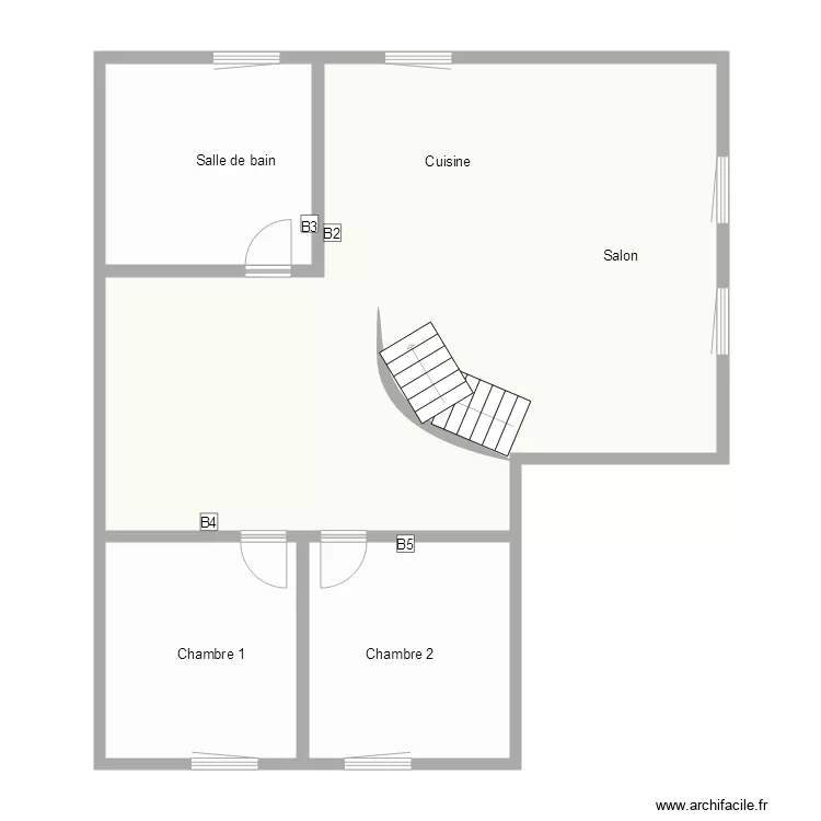 Jean Yves 1er Etage. Plan de Jean Yves 1er Etage. Plan de