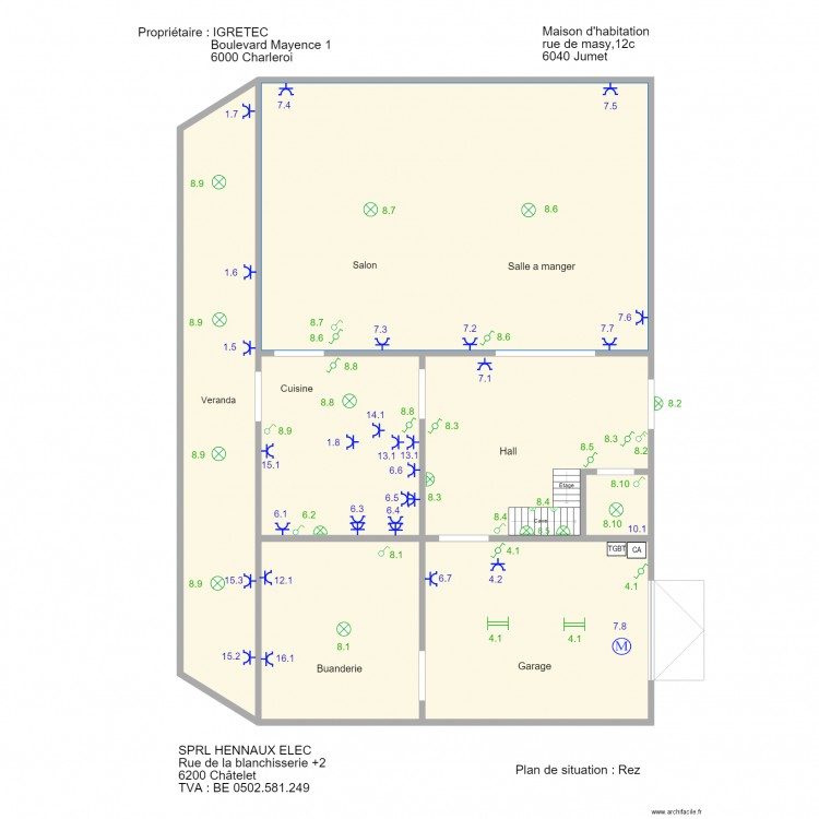 igretec 4. Plan de 0 pièce et 0 m2