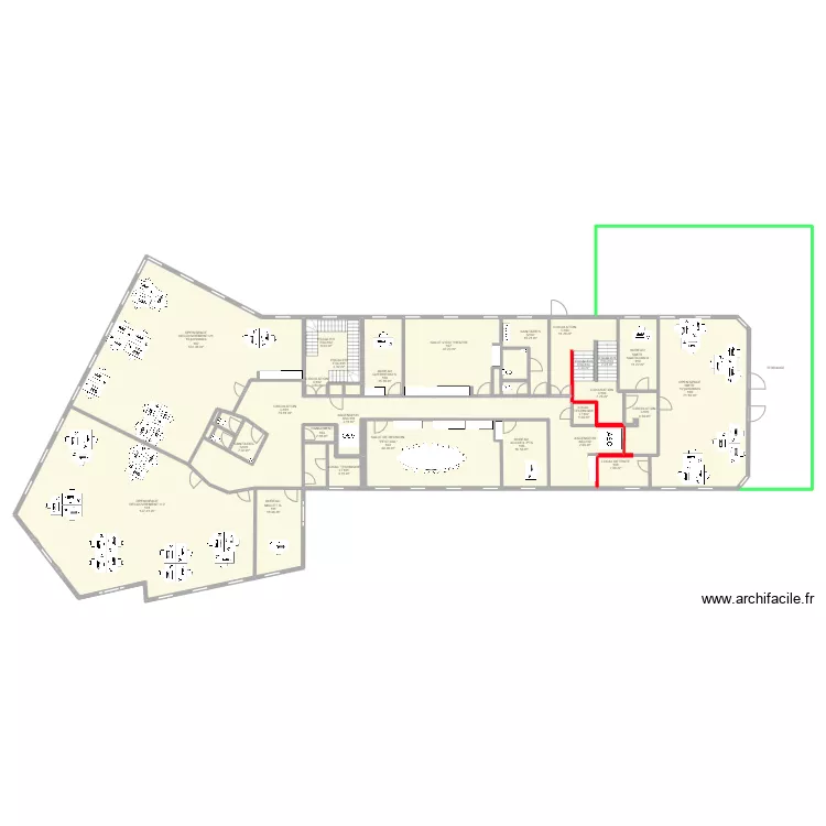 1 er  Vienne . Plan de 