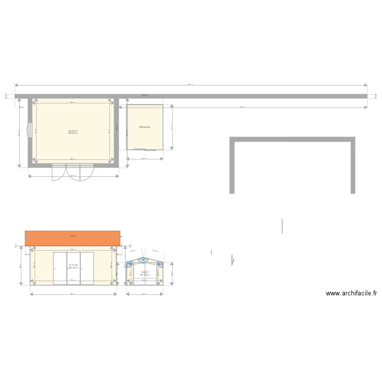 Pointis  garage. Plan de 0 pièce et 0 m2