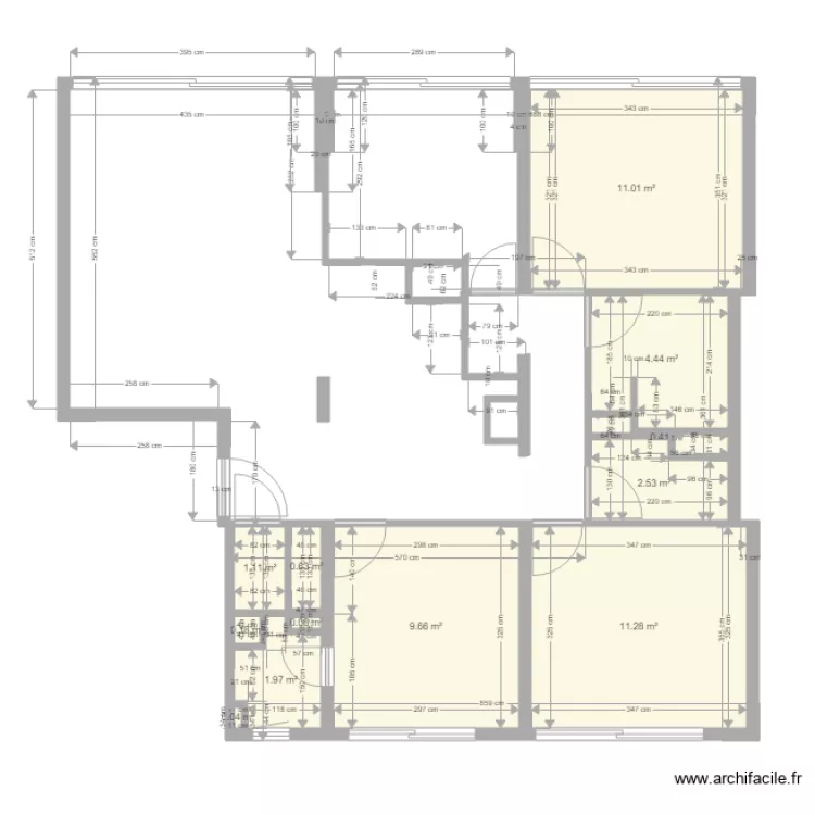 PLAN ORIGINE SANDRINI. Plan de 