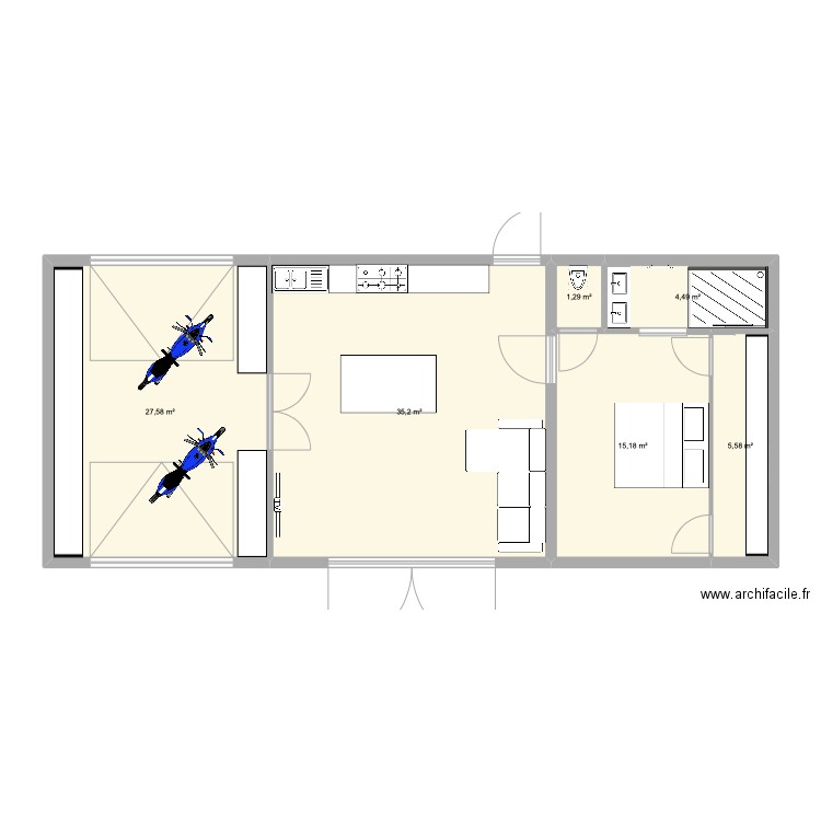 Dammartin hameau. Plan de 0 pièce et 0 m2