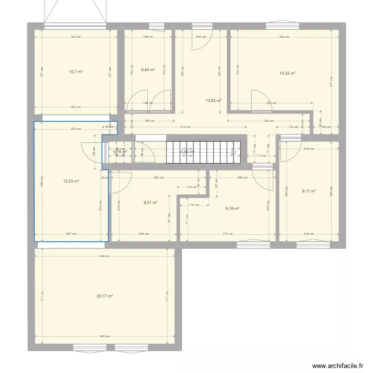 maison st pathus. Plan de 