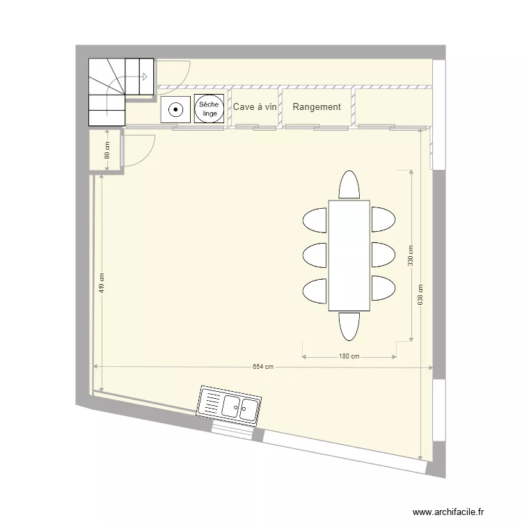 Cuisine Vide. Plan de 