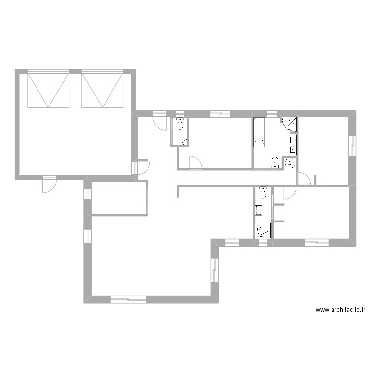 Projet C. Plan de 0 pièce et 0 m2