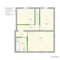 Implantation &eacute;lectrique  M2  Etage
