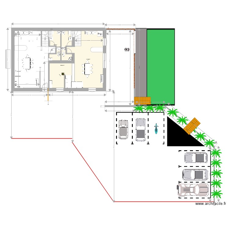 PROJET13. Plan de 0 pièce et 0 m2