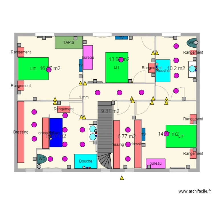 Etage OK bis. Plan de 0 pièce et 0 m2