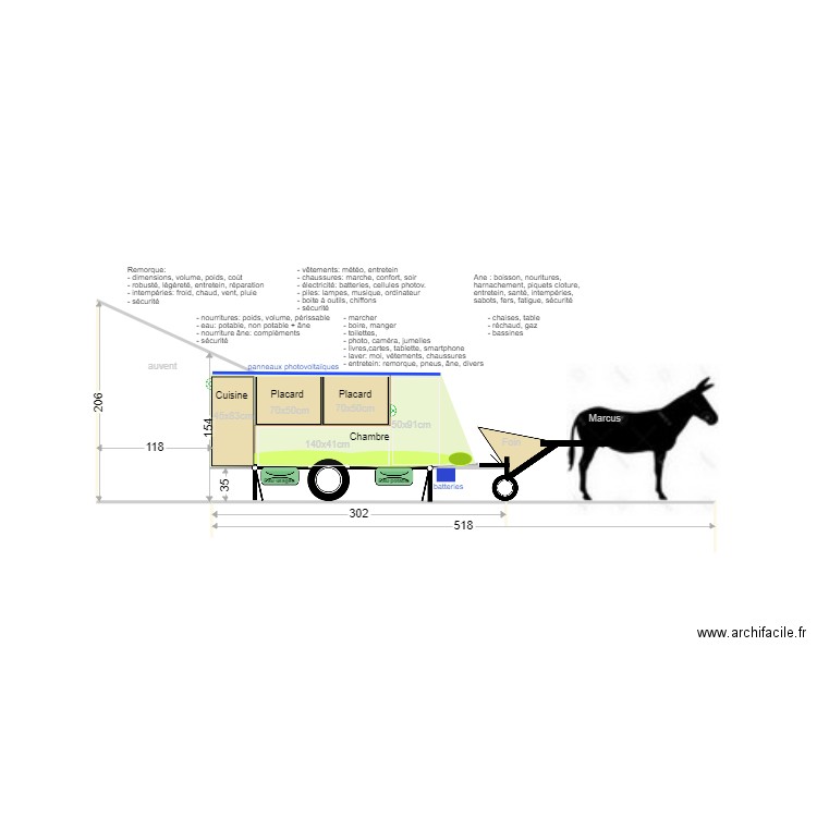 Remorque 06. Plan de 0 pièce et 0 m2