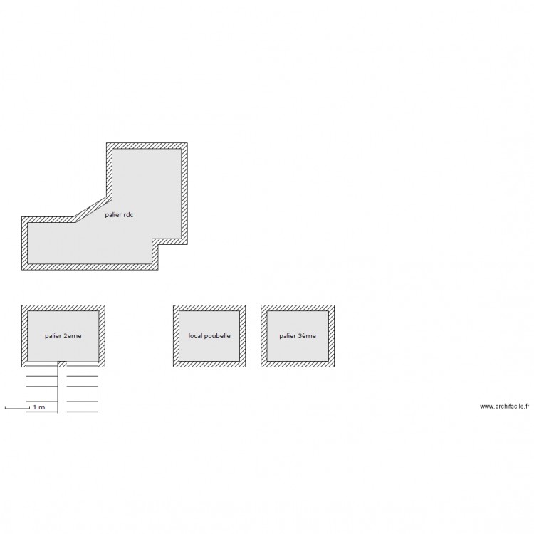 pottelette dta. Plan de 0 pièce et 0 m2