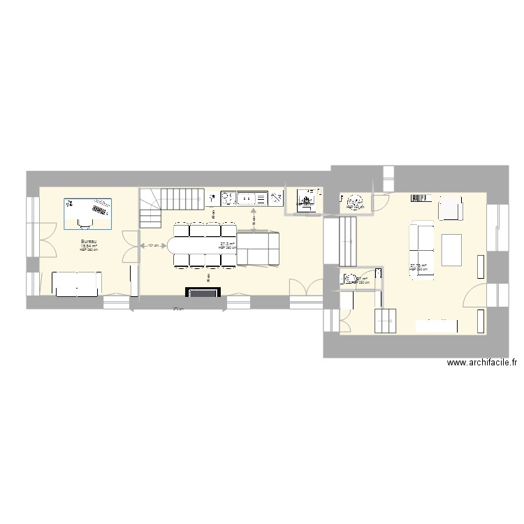 Bourg2. Plan de 0 pièce et 0 m2