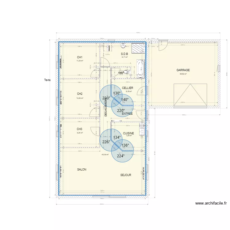tour du crieu 10. Plan de 