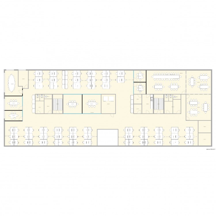 B 65 floor1. Plan de 0 pièce et 0 m2