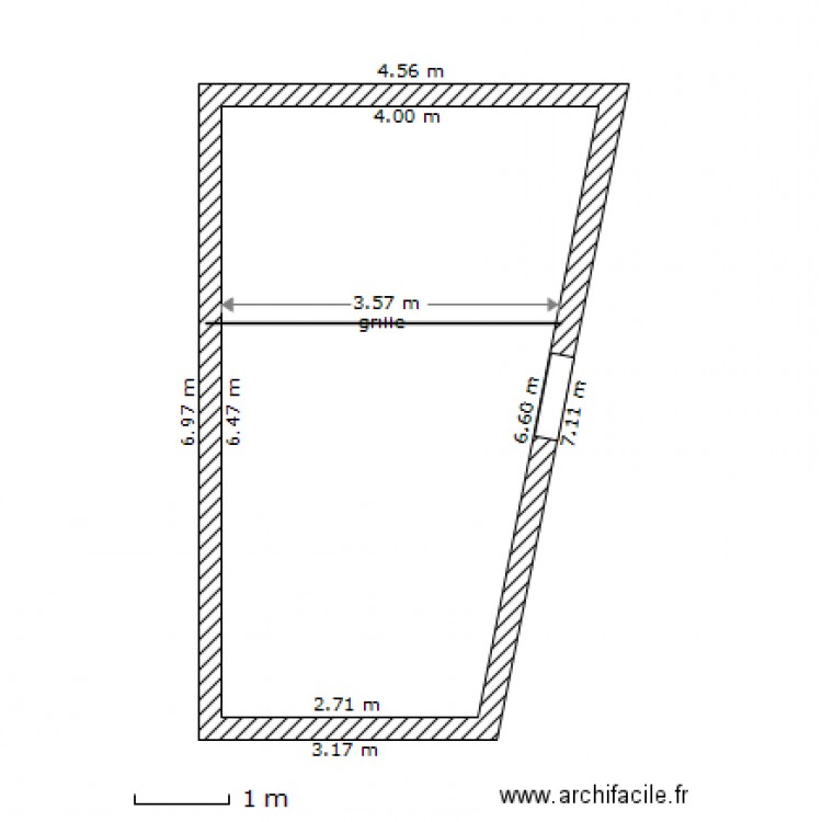 grille middelweg. Plan de 0 pièce et 0 m2