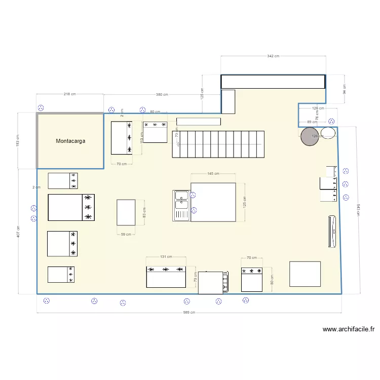Calle 25 Piso 1. Plan de 