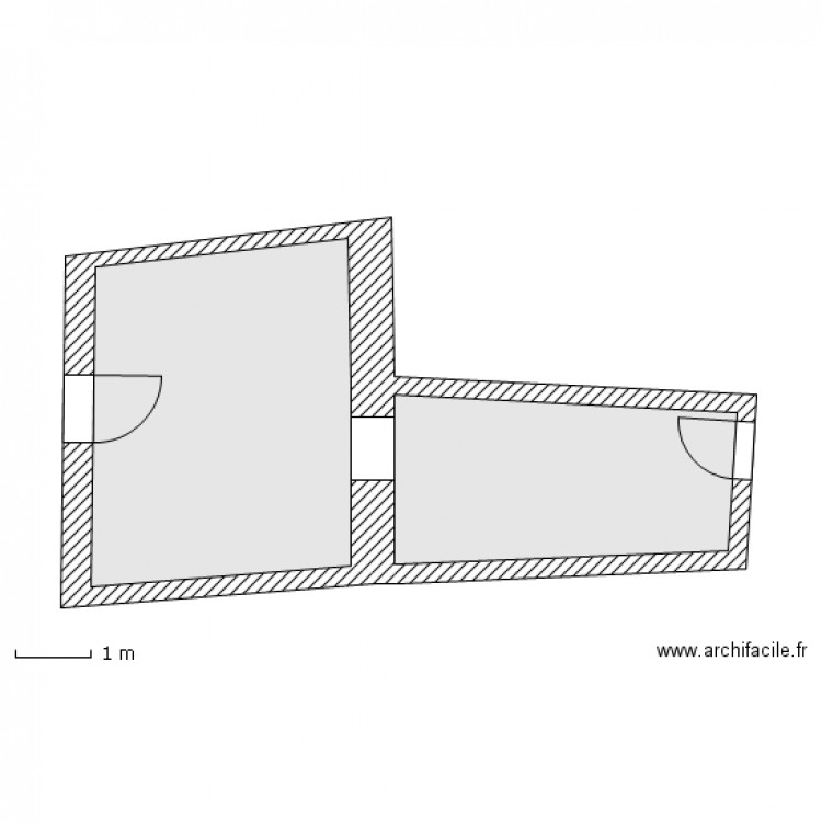 rdc non cote. Plan de 0 pièce et 0 m2
