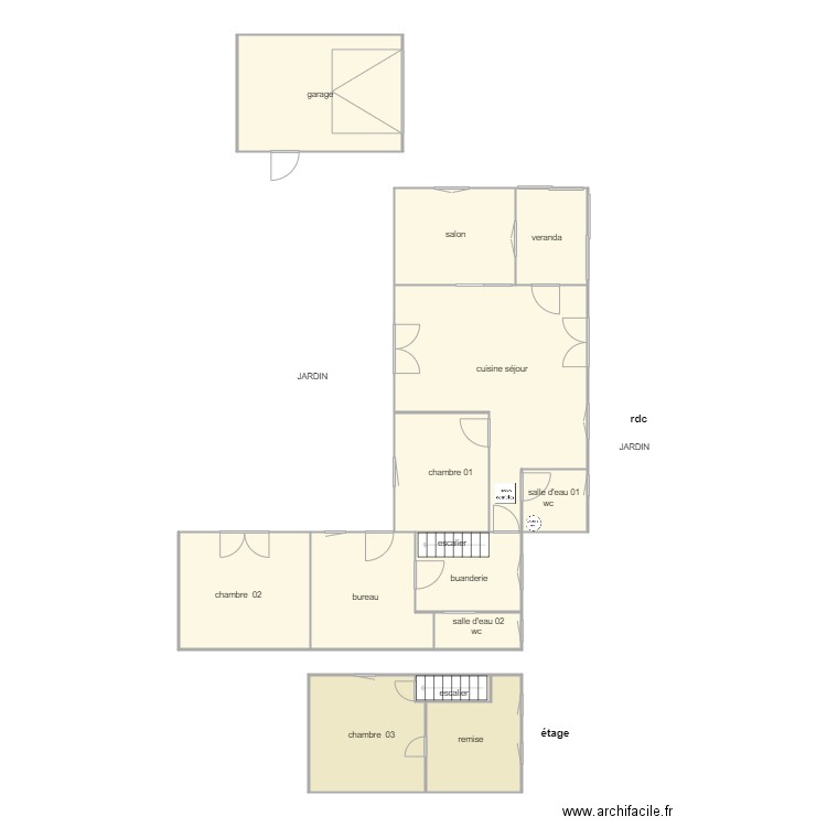 garet 1416 am. Plan de 0 pièce et 0 m2