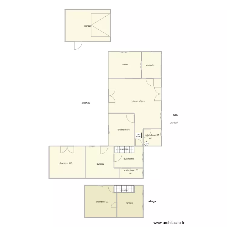 garet 1416 am. Plan de 