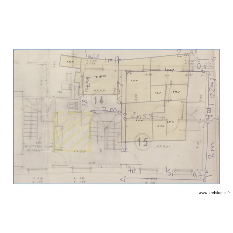 CCC. Plan de 0 pièce et 0 m2