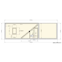 Plan escalier WC