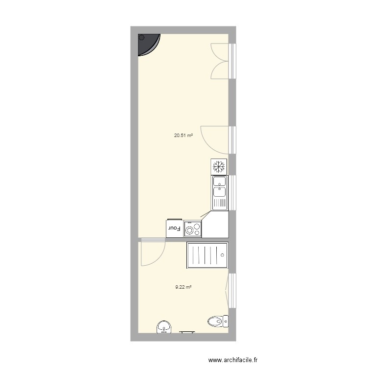 Maison Vaux sur mer extention. Plan de 0 pièce et 0 m2