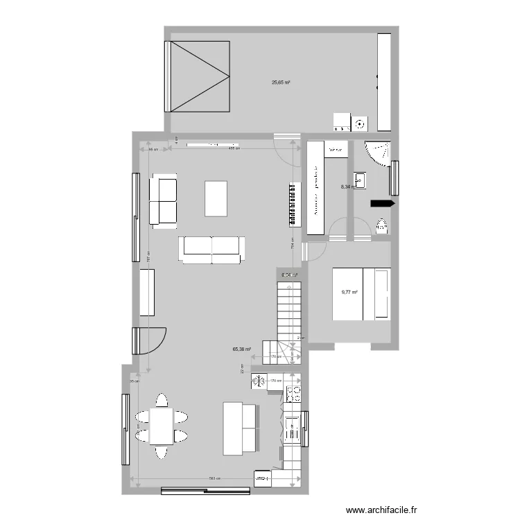 maison gtf. Plan de 