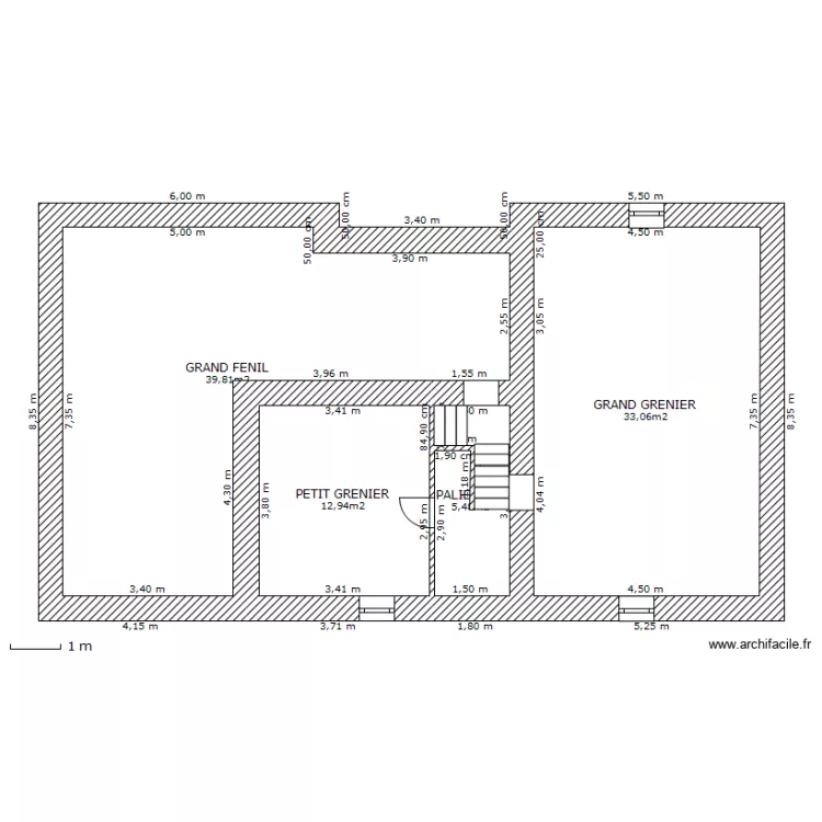 Deuxième étage. Plan de Deuxième étage. Plan de