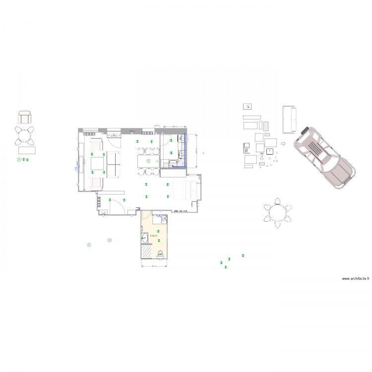 Molerova  v3 cuisine rotation. Plan de 0 pièce et 0 m2