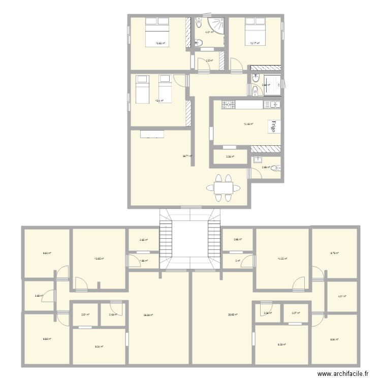 residence ADO. Plan de 0 pièce et 0 m2