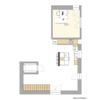 Plan maison amenag&eacute;