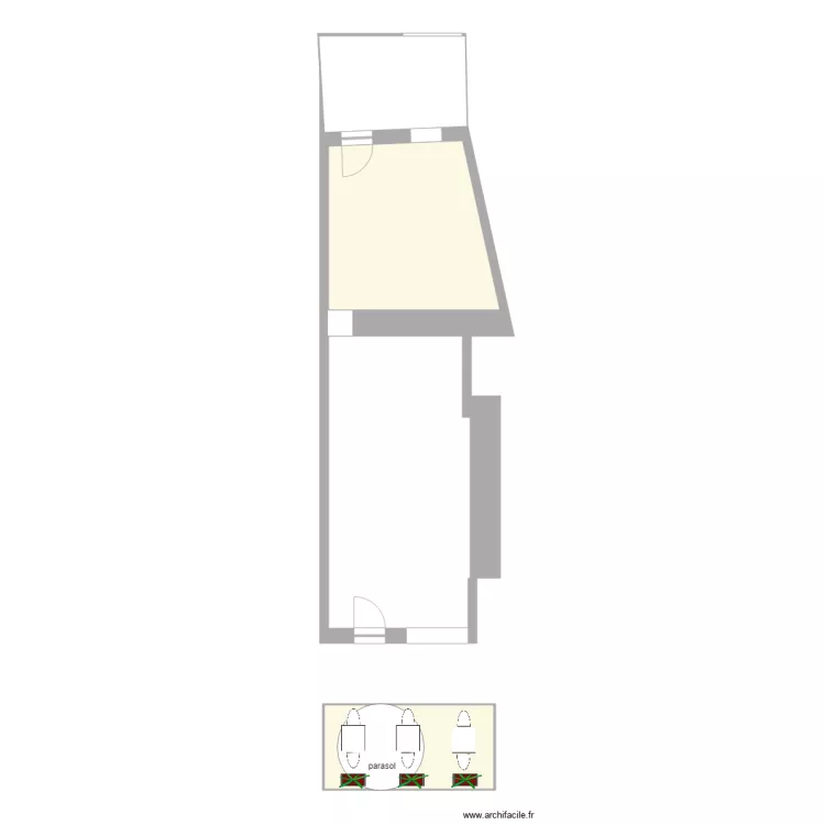 Plan terrasse avant 22 03 2017. Plan de 