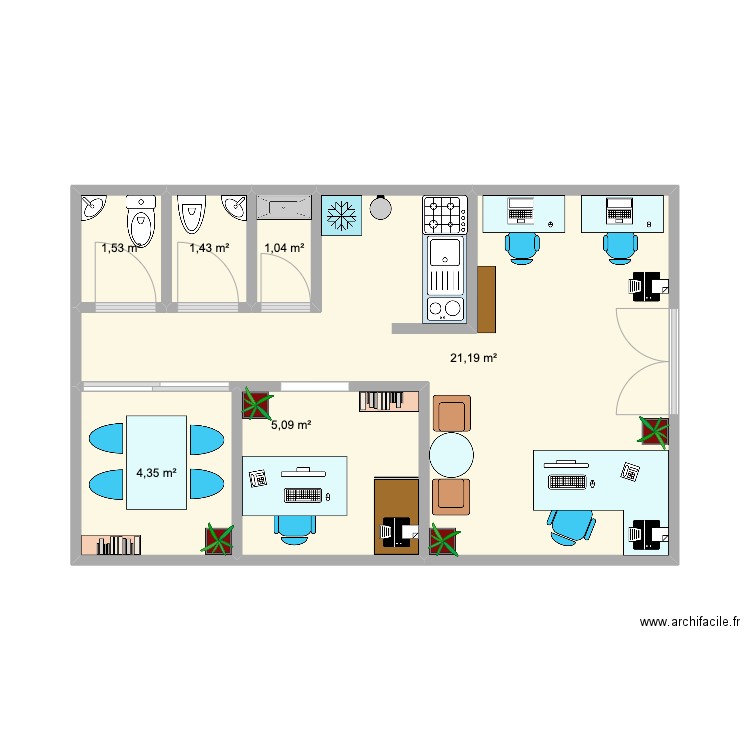 Plano01. Plan de 0 pièce et 0 m2