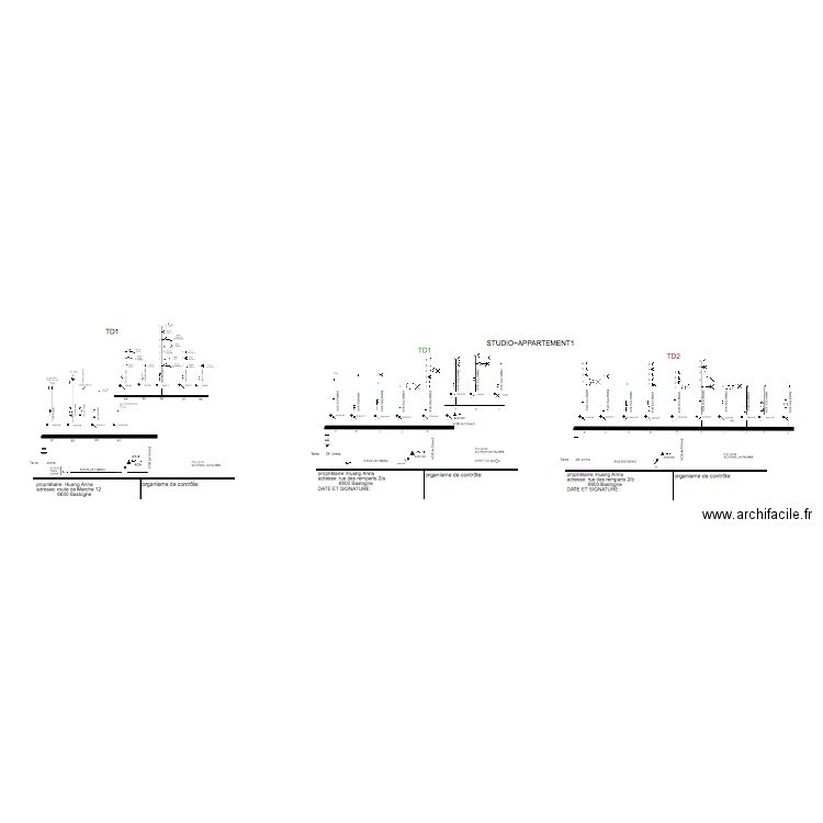 ADECO UNIFILAIRE+STUDIO. Plan de 0 pièce et 0 m2