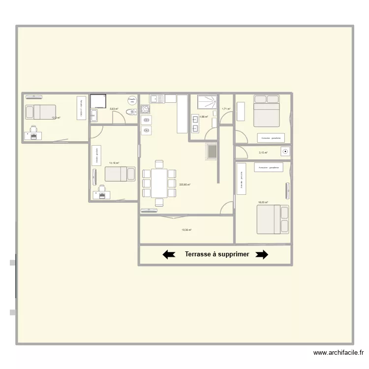 Maison Projet. Plan de 9 Pièces et 488 m² Maison Projet. Plan de 9 Pièces et 488 m²