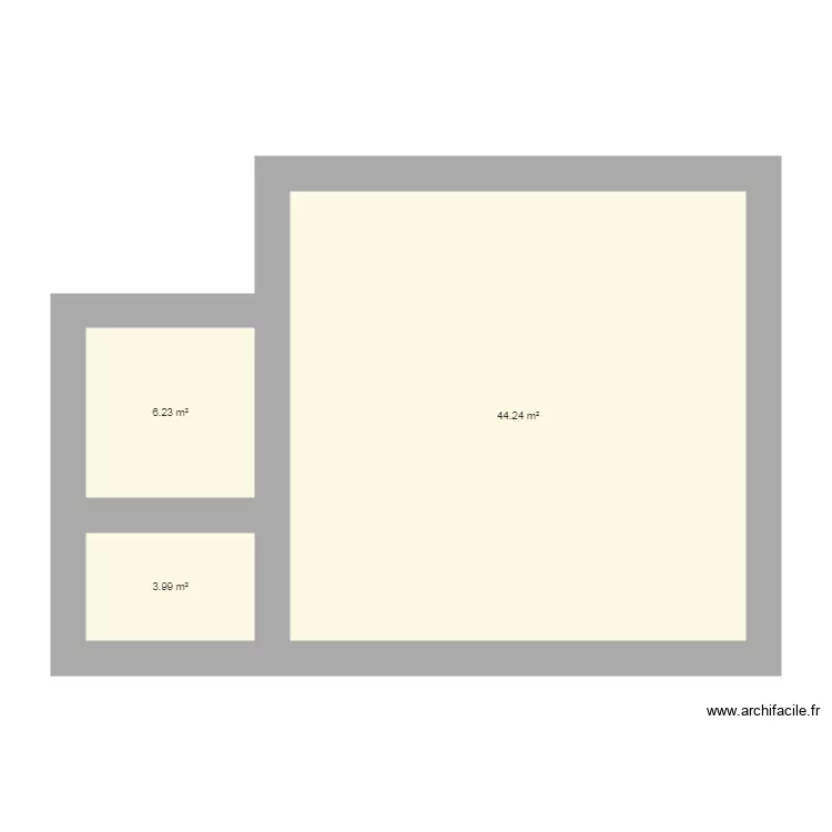 plan vierge Barsac. Plan de 