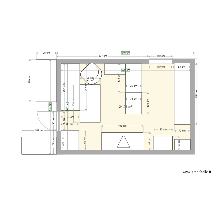 Plan de la cuisine Beignets. Plan de 0 pièce et 0 m2